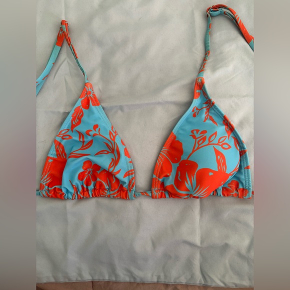 Shein Floral Bikini Top Size M - Picture 2 of 6